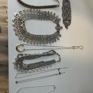 Stella & Dot necklaces and bracelet